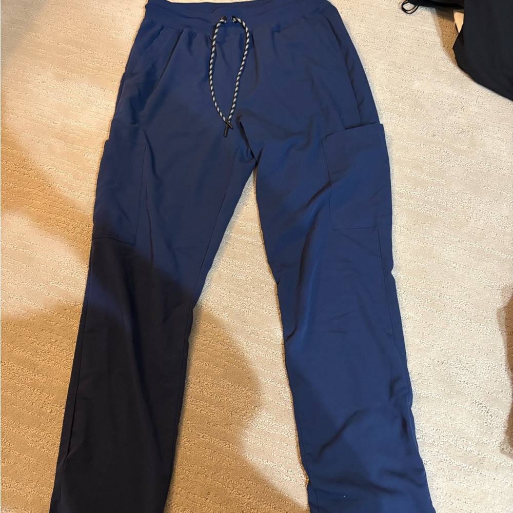 Women's Navy Joggers with Drawstring Waist